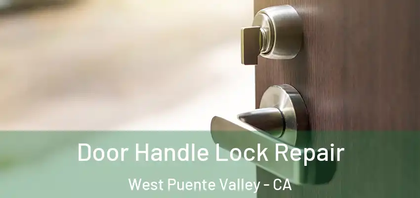 Door Handle Lock Repair West Puente Valley - CA
